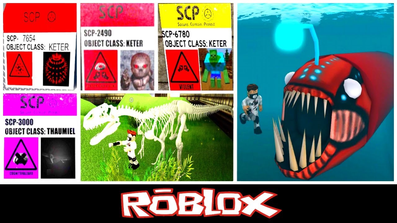 The SCP 250 and SCP 3000 Containment GUNS! By Tangyboomboy1  Roblox