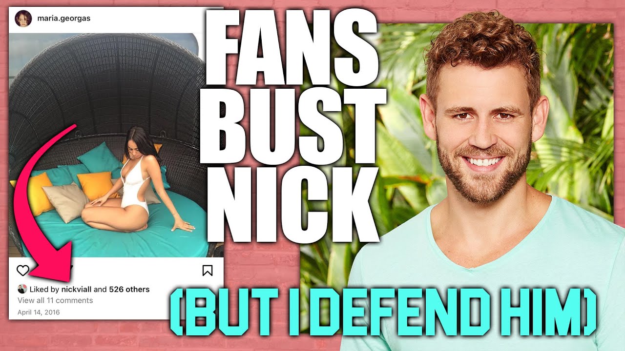 Bachelor Nick Viall Called Out By Fans For 'Liking' Maria Georgas Pix - Is It Wrong Though?