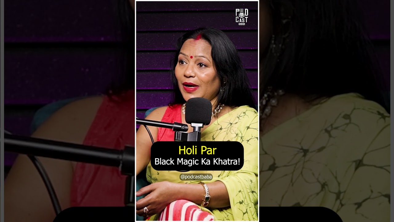 The danger of black magic on Holi! #shortsfeed #short