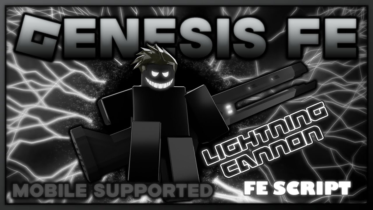 ROBLOX FE LIGHTNING CANNON V4 | ПОДДЕРЖКА МОБИЛЬНЫХ УСТРОЙСТВ | FLING | PERMADEATH | R6 & R15 | Б...