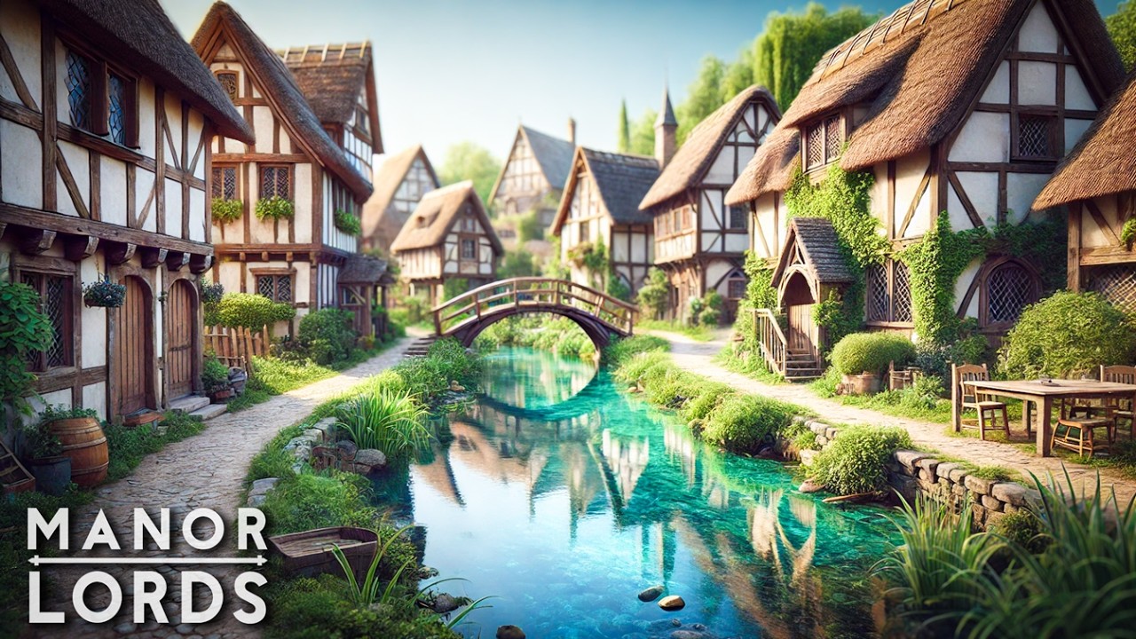 Building a Medieval OASIS in 'Manor Lords'... | NEW UPDATE