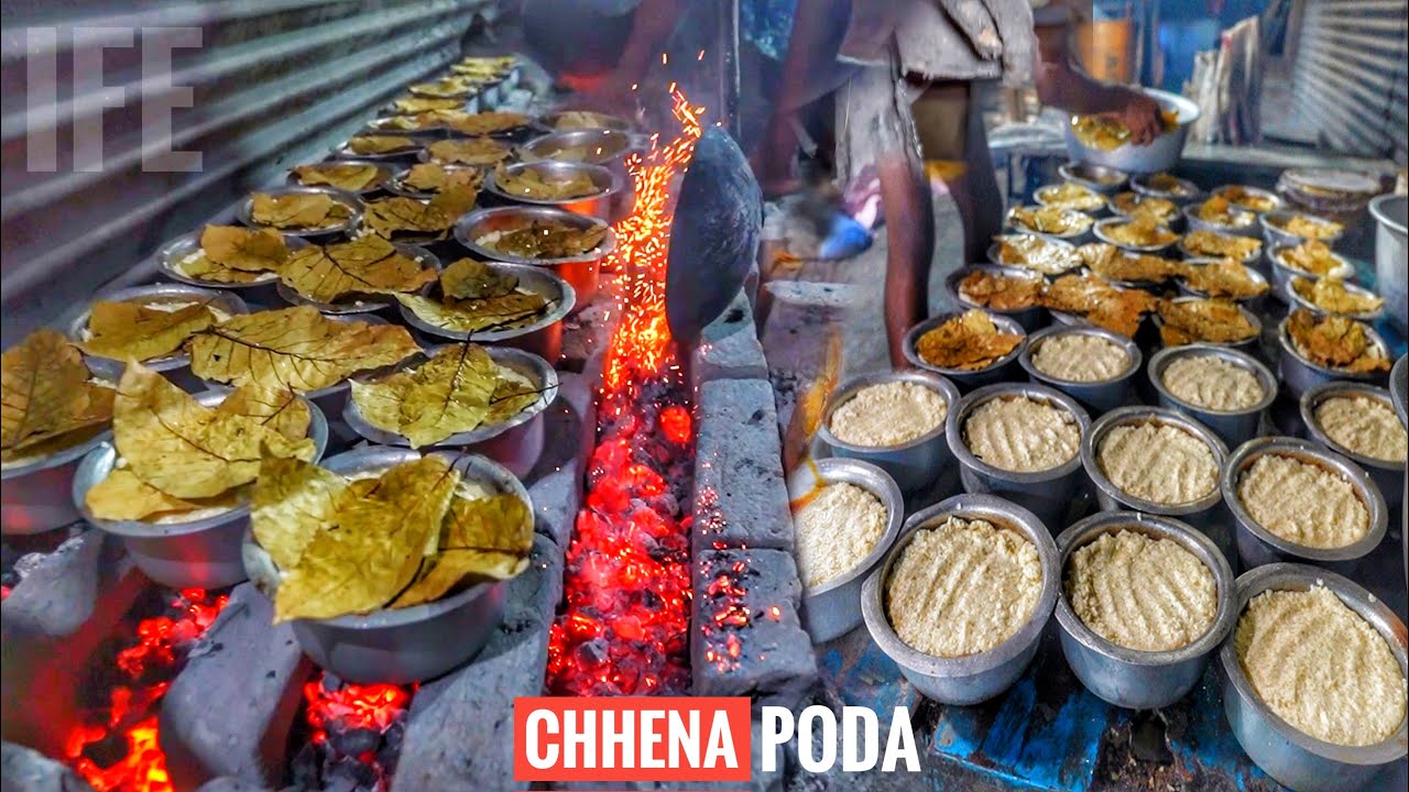 Odisha Famous Pahala Chhena Poda Live Making | 300₹ Par 1 Kg | Odisha Food Tour | Street Food India