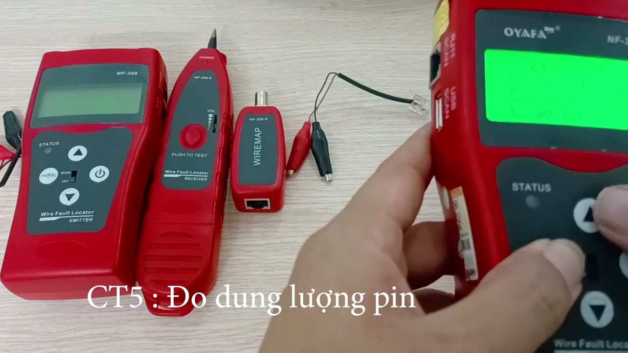 Máy Test Cáp Mạng Đa Năng Noyafa NF-308
