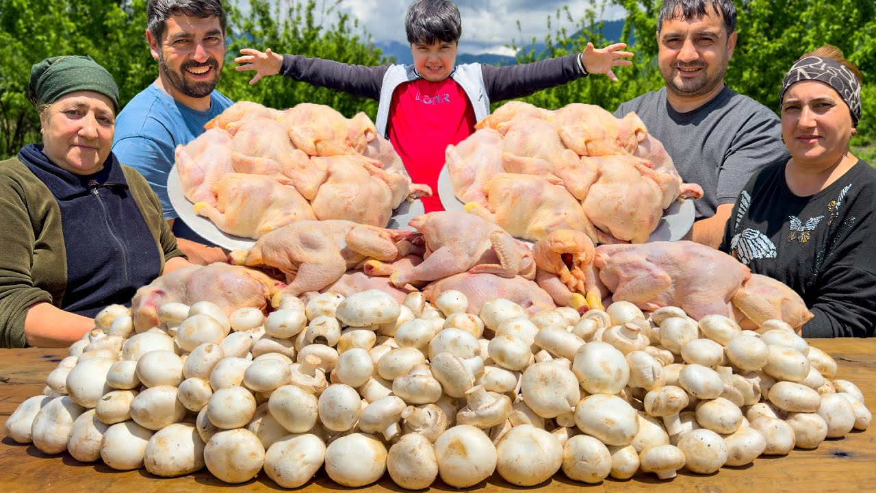 Azerbaijan Cooking in the Village &ndash; Simple Life & Food