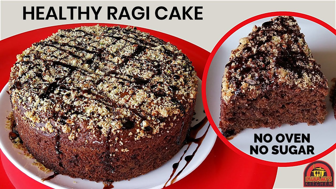 Ragi Chocolate Banana Cake Eggless | Finger Millet Cake | Without Oven | Nachani Cake