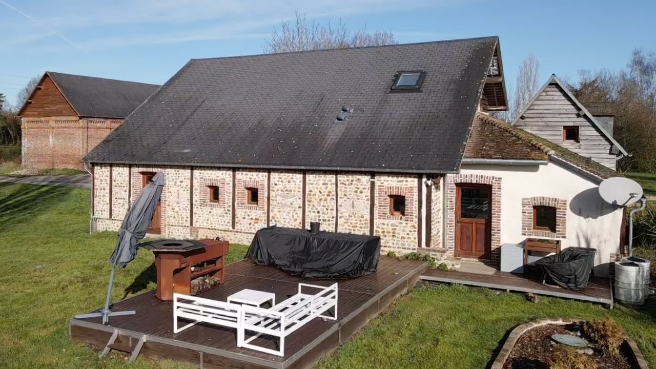 EXCLUSIVITÉ – Demeure normande 184 m² | Dépendances | Parc 5 400 m² - IMMONORMANDIE
