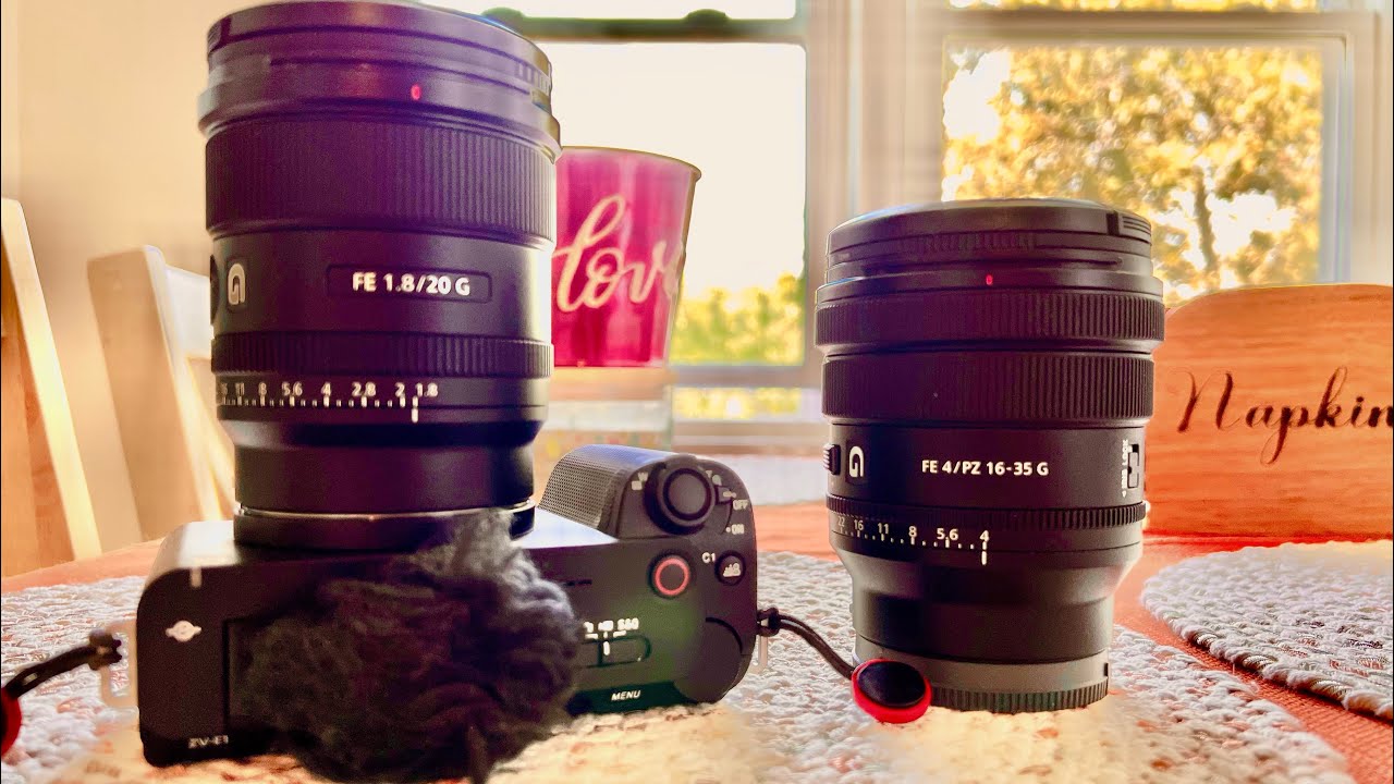 Sony 16-35 F4 Pz Vs. 20mm F1.8 G: Ultimate Lenses For ZVE1!