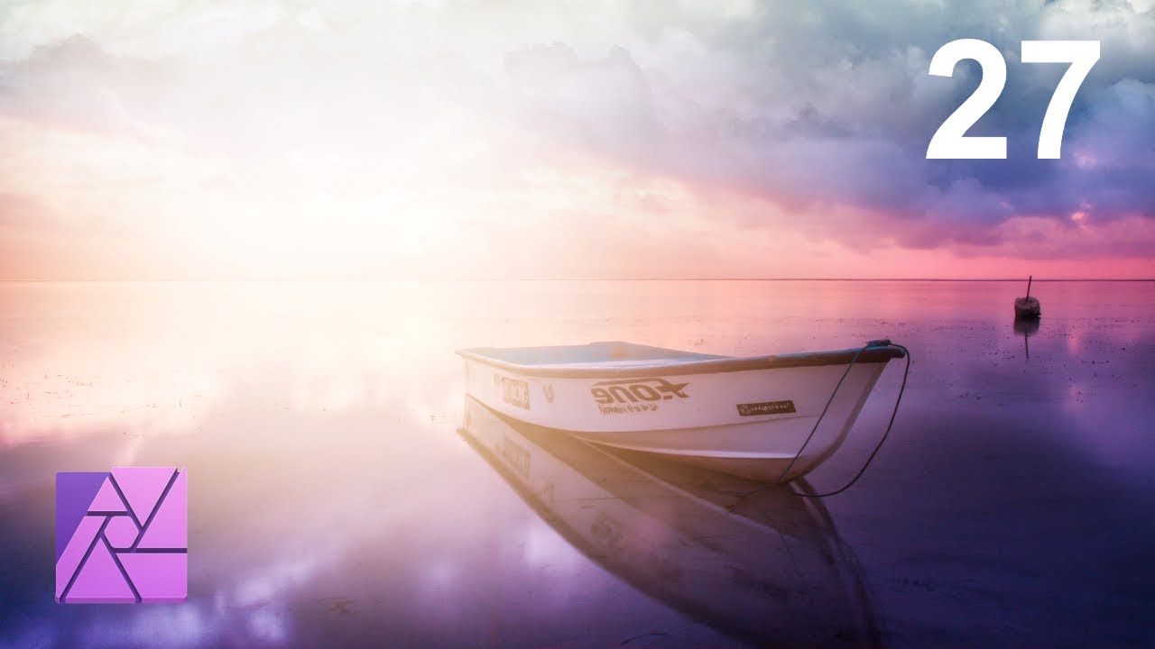 FUSIONAR IMÁGENES SUAVEMENTE con degradados  🖥  Curso AFFINITY PHOTO ⭐ 27