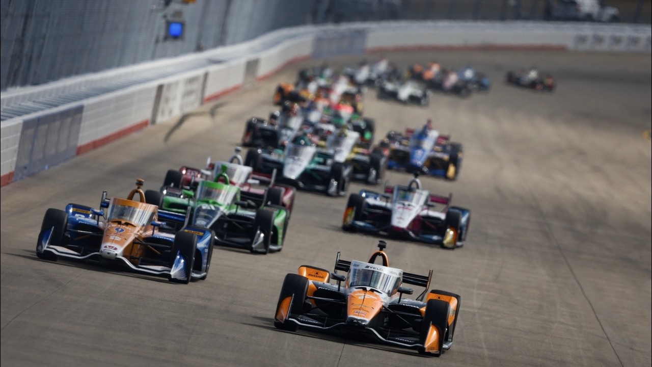 Southern 500 in INDYCARs! Assetto Corsa IndyCars at Darlington helmet cam gameplay