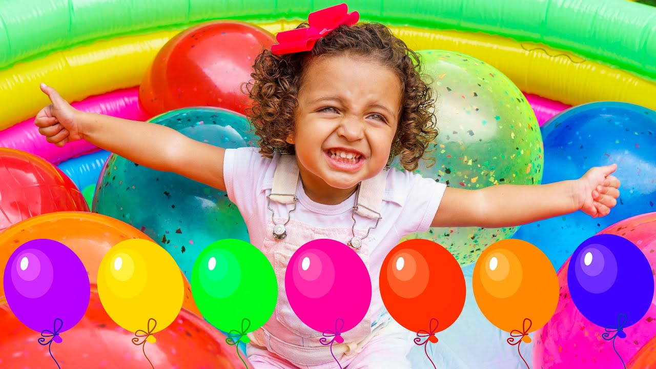 M&uacute;sica das Cores  em Ingles com Bella Lisa Show ♫ Color Song | Nursery Rhymes & Kids Songs