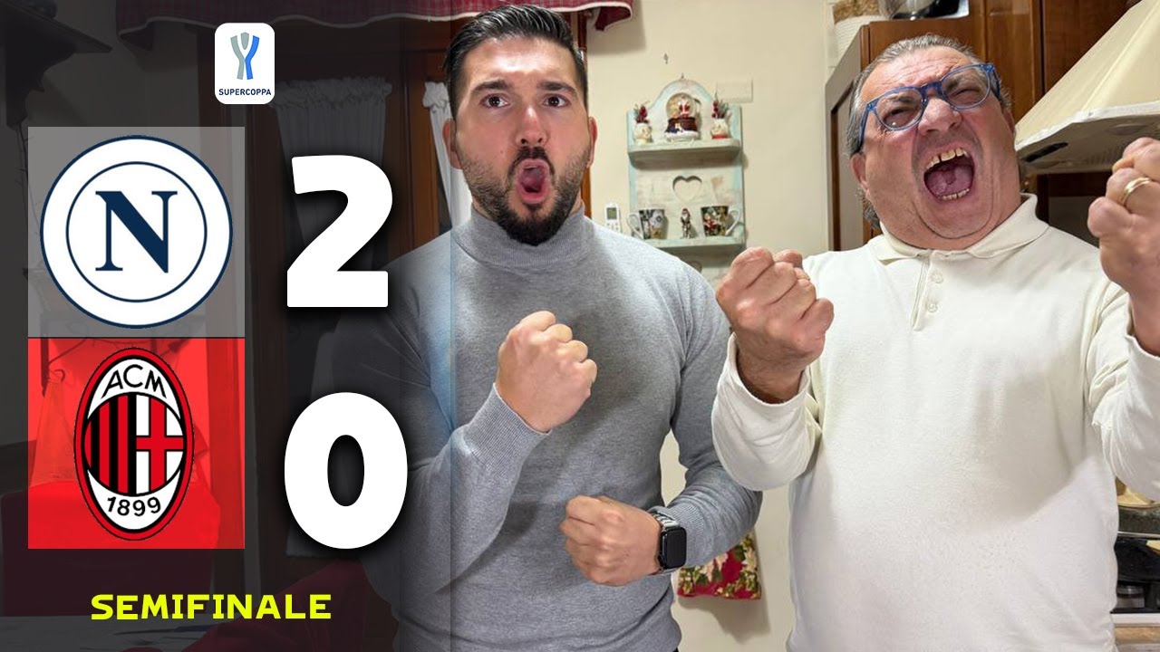 SIAMO IN FINALE STRAMERITATAMENTE! NAPOLI-MILAN 2-0