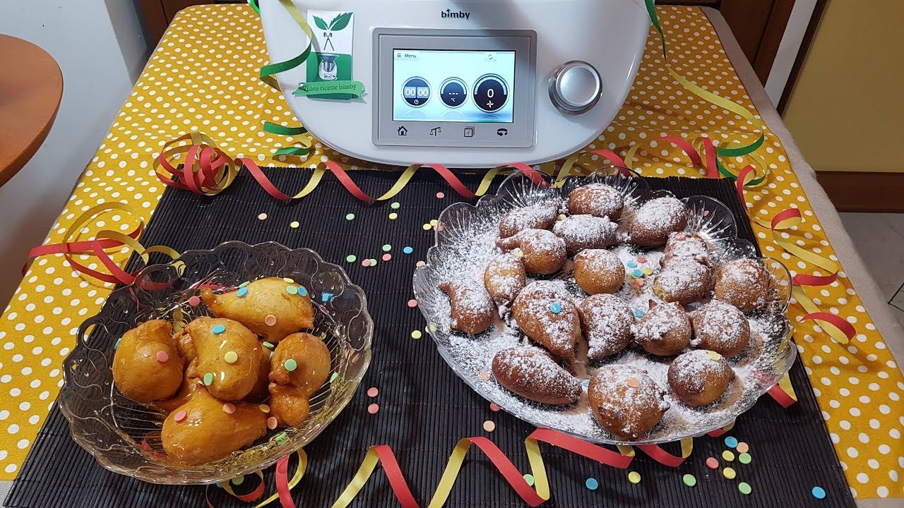Castagnole fritte per bimby TM6 TM5 TM31