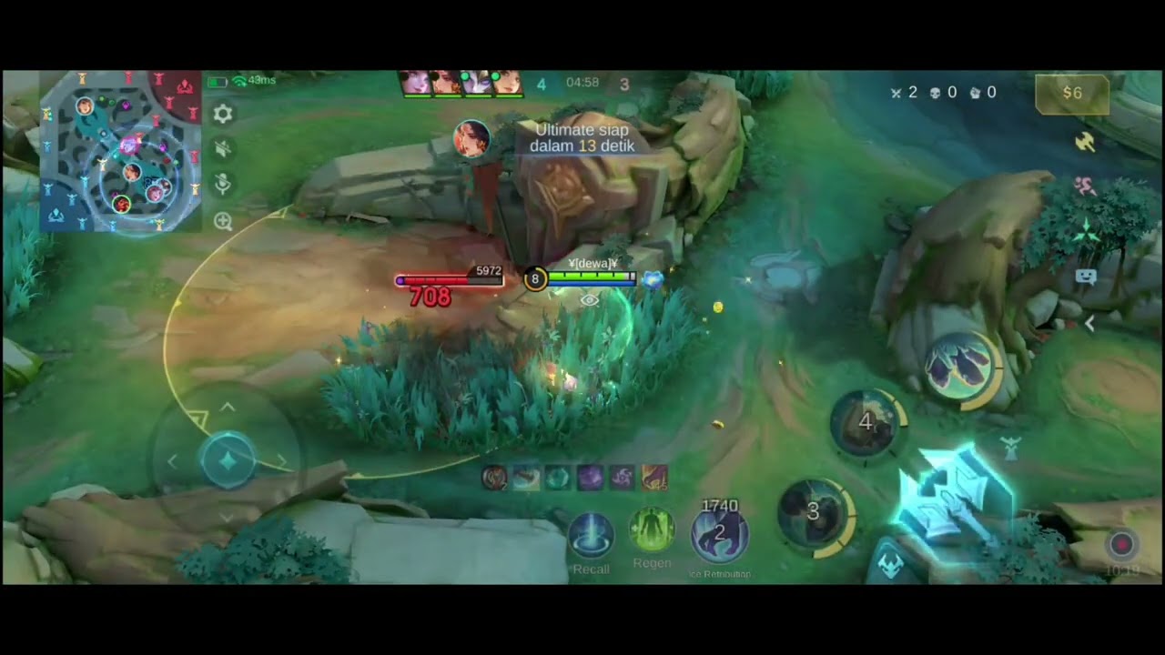Spam hero BANE di OPEN RISING (match 2) 