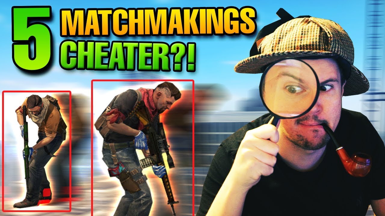 5 MATCHMAKINGS = 5 MAL CHEATER? | DAS EXPERIMENT!