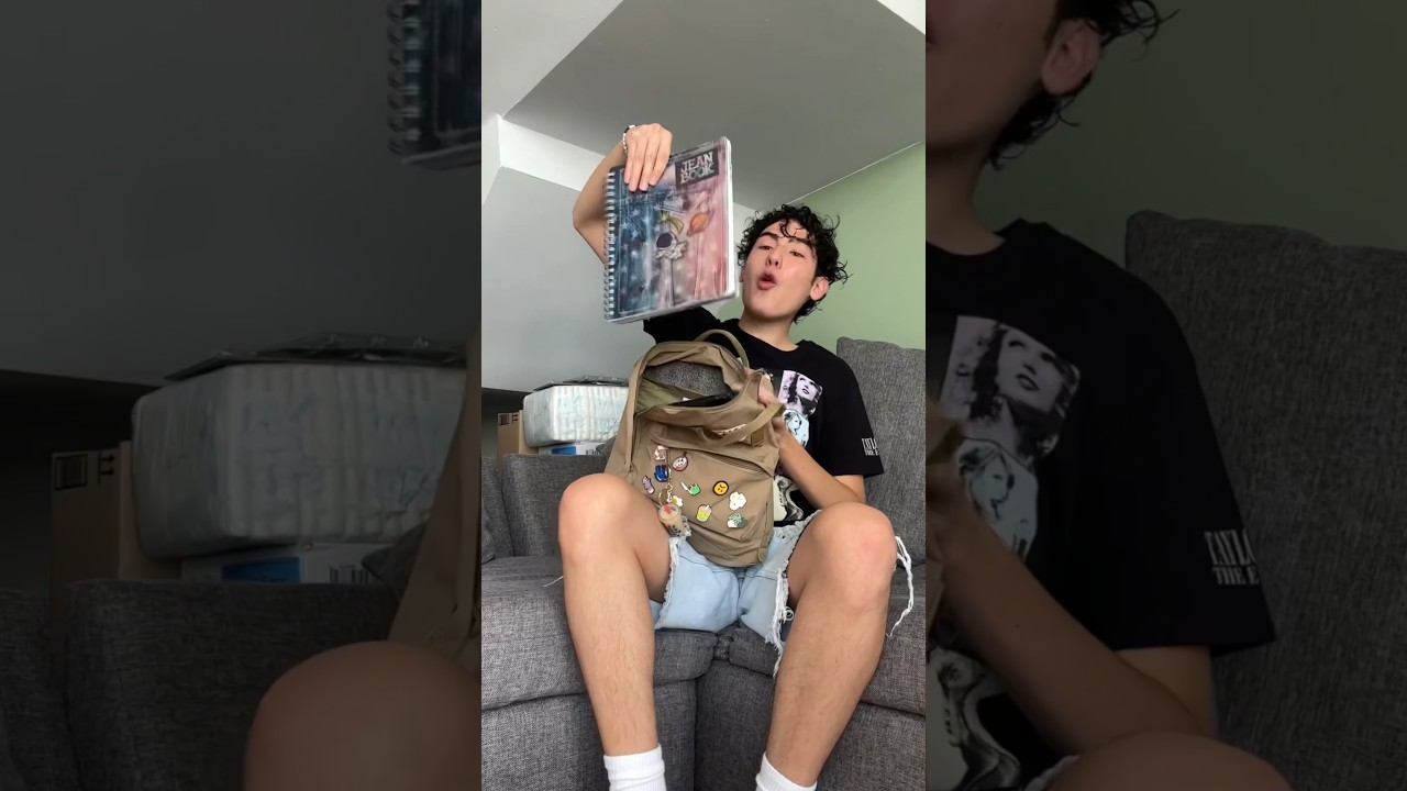 QUE HAY EN MI MOCHILA?😳🎒 | Leo Study