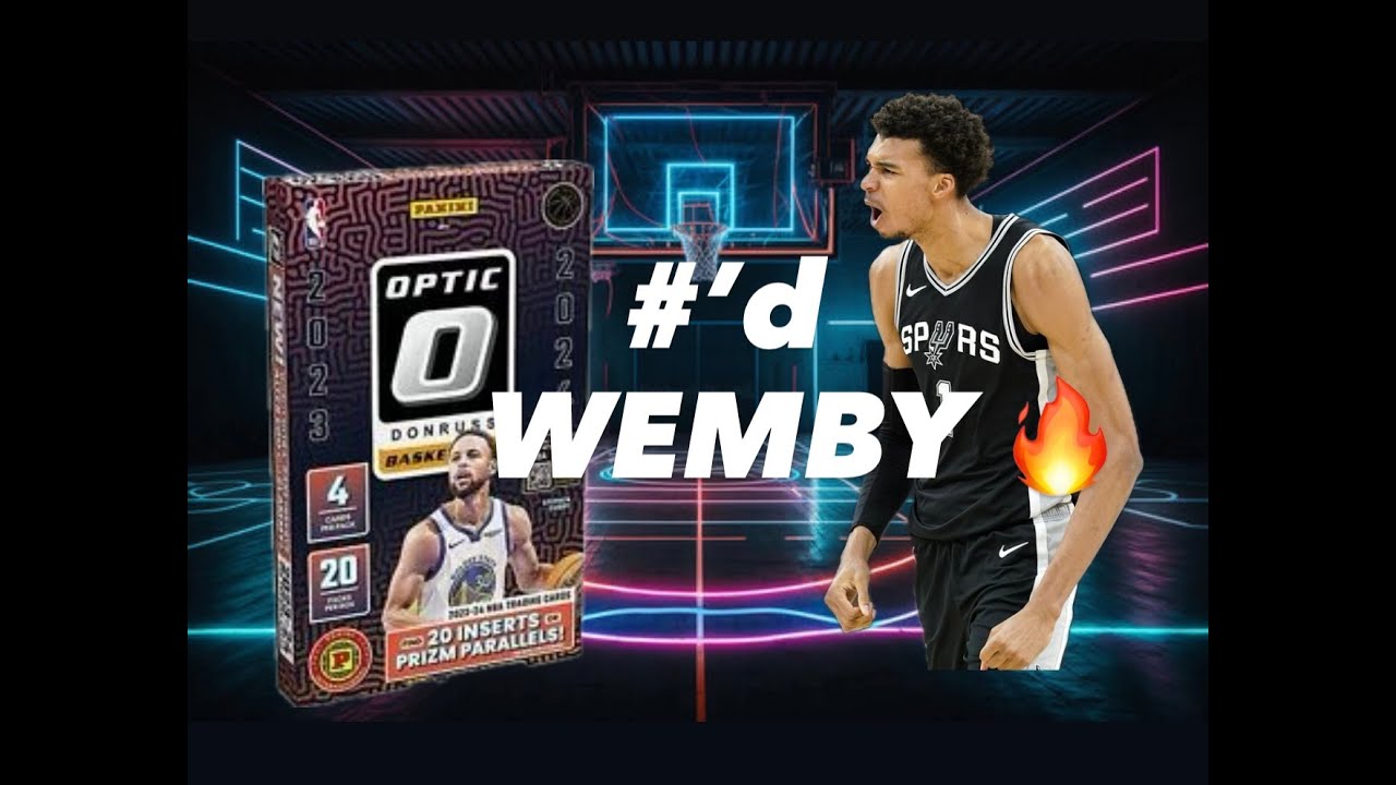 I Pulled A NUMBERED WEMBY! 🔥 2023-24 Panini Donruss Optic International Hobby Box Opening