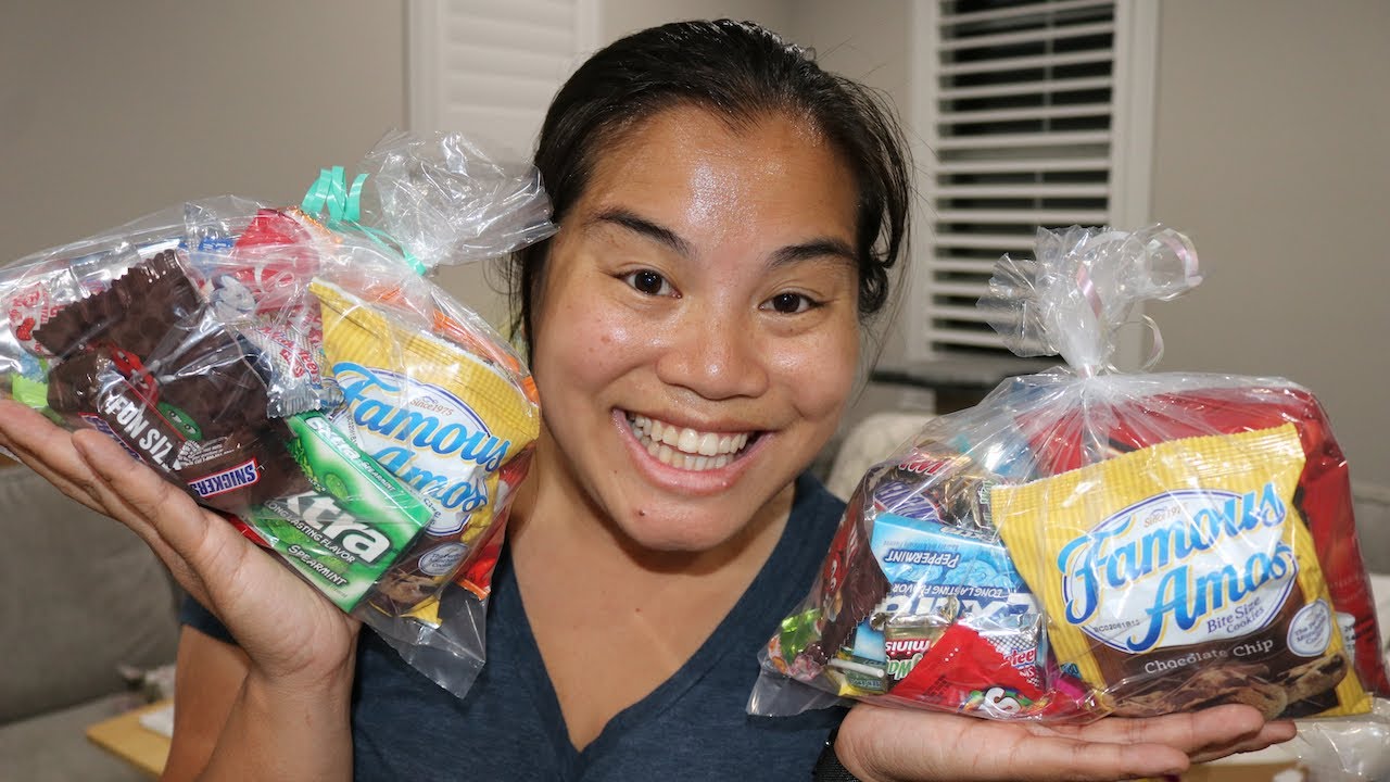 Making Goody Bags for Our Staff!