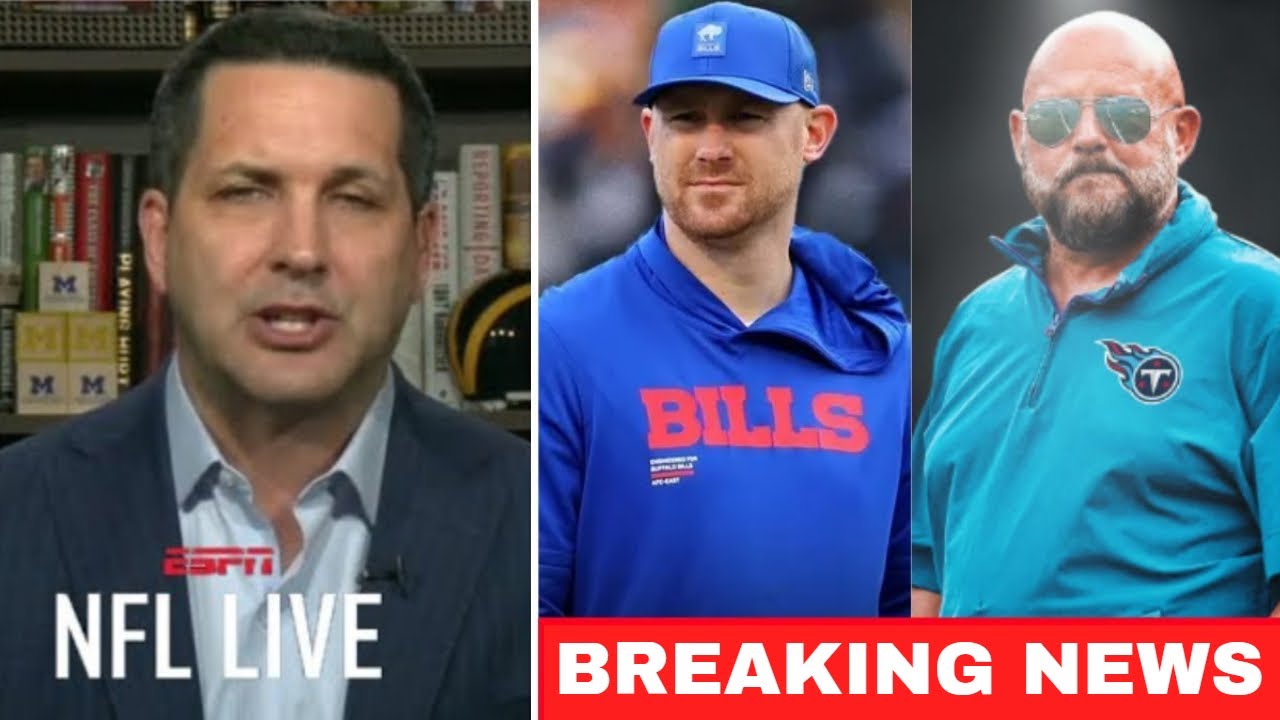 NFL LIVE | Schefter Reports Titans Hire Daboll as OC, Joe Brady Next Bills HC