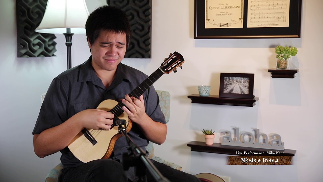 Mika Kane and Custom KG Tenor Ukulele - (UKULELE FRIEND: Live Performance)