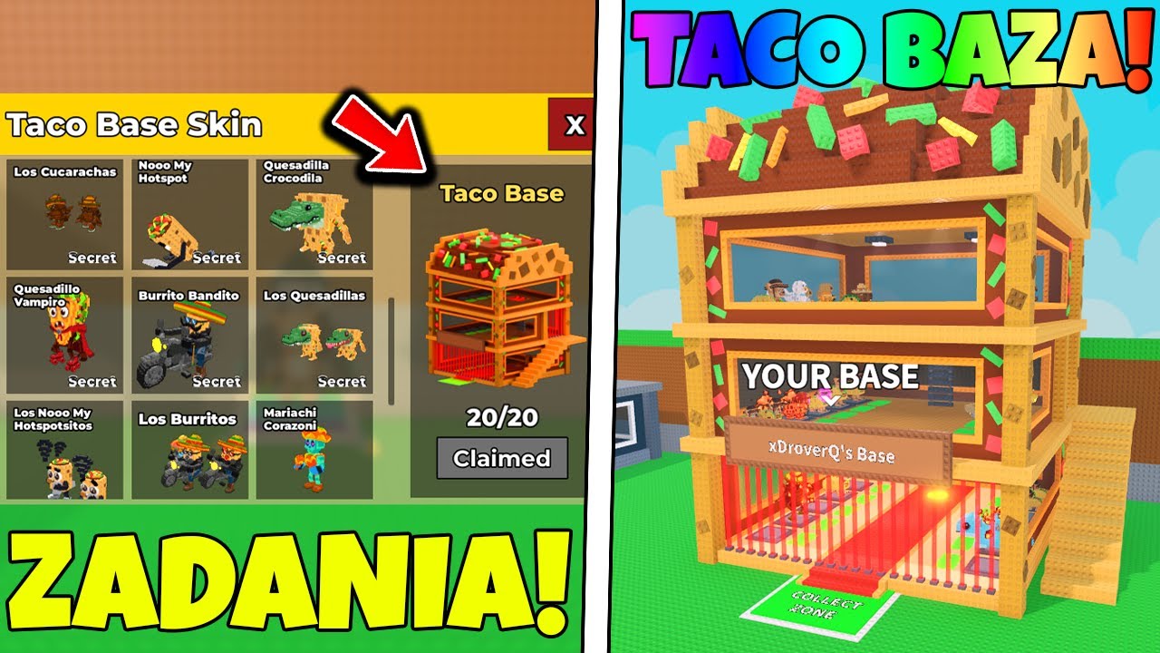 ZDOBYŁEM NOWĄ TACO BAZĘ W STEAL A BRAINROT! Roblox