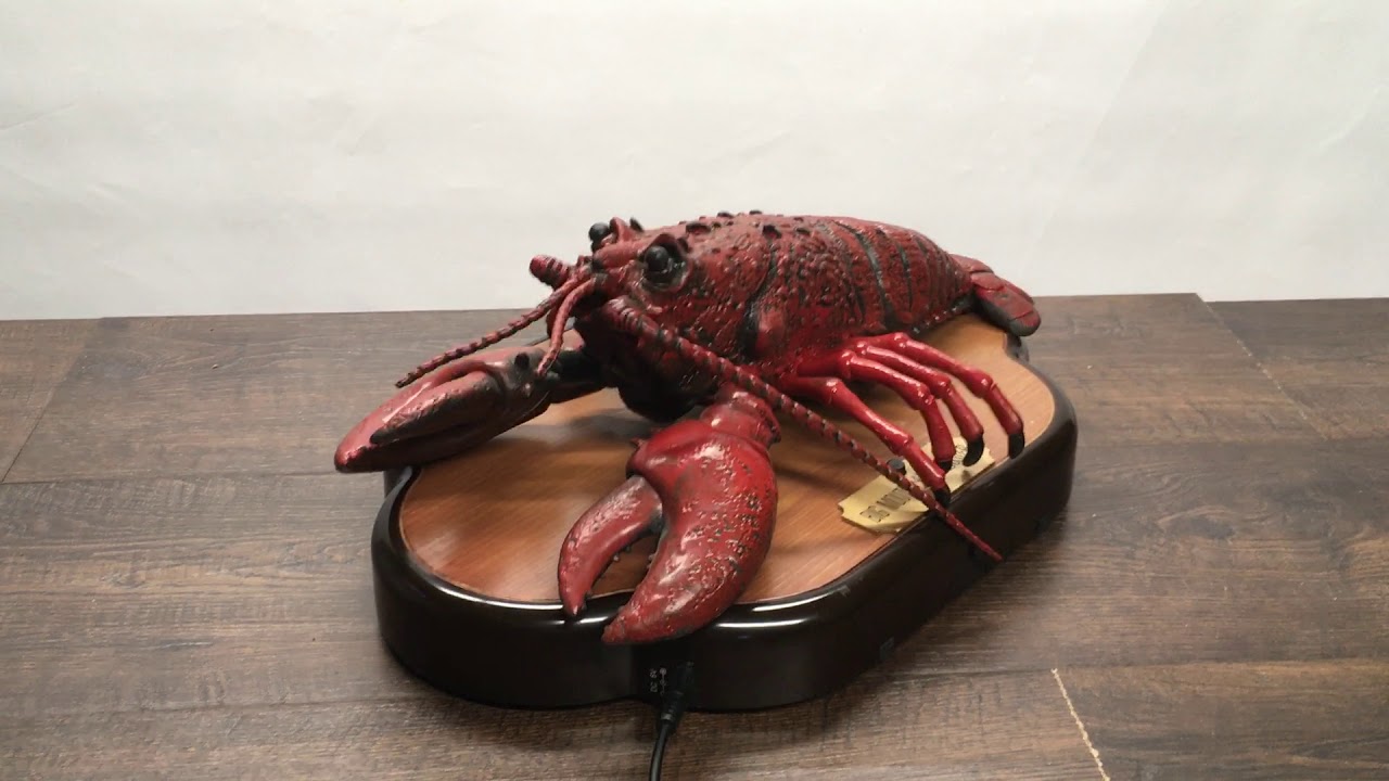 1999-2000 Big Mouth Larry Lobster the singing sensation - V1