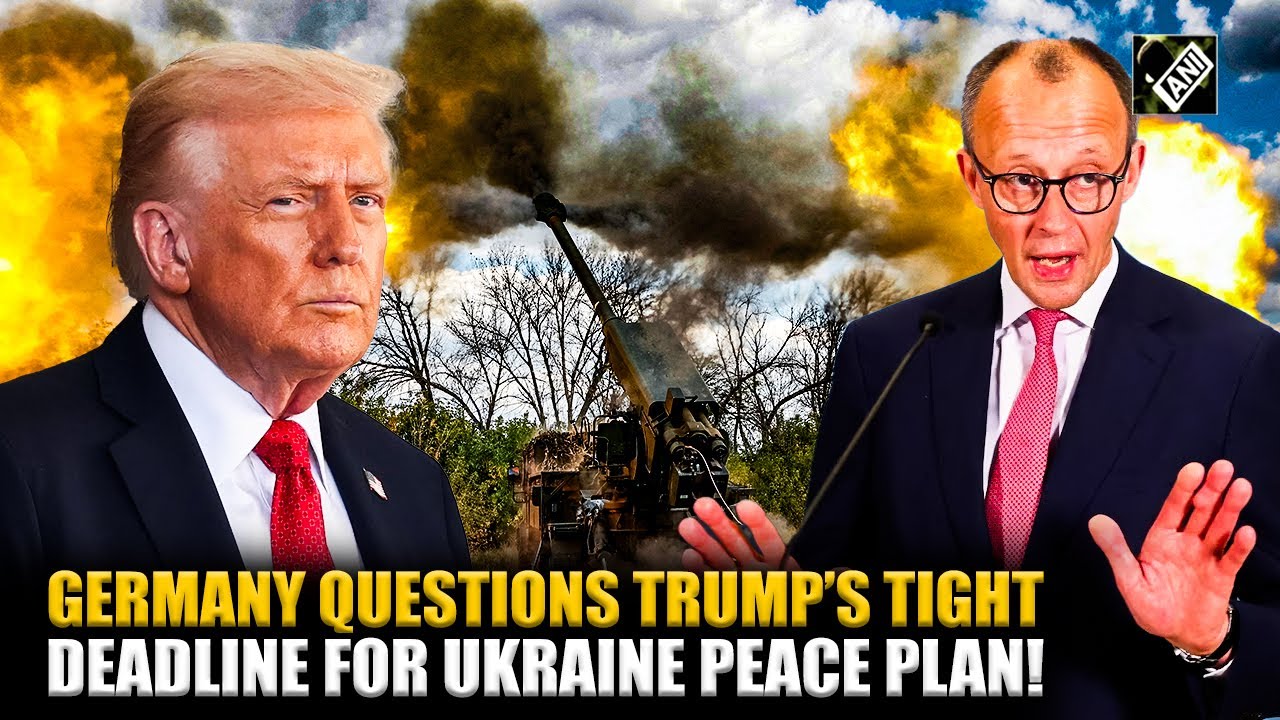 German Chancellor Friedrich Merz doubts Trump&rsquo;s proposed deadline for Ukraine peace plan