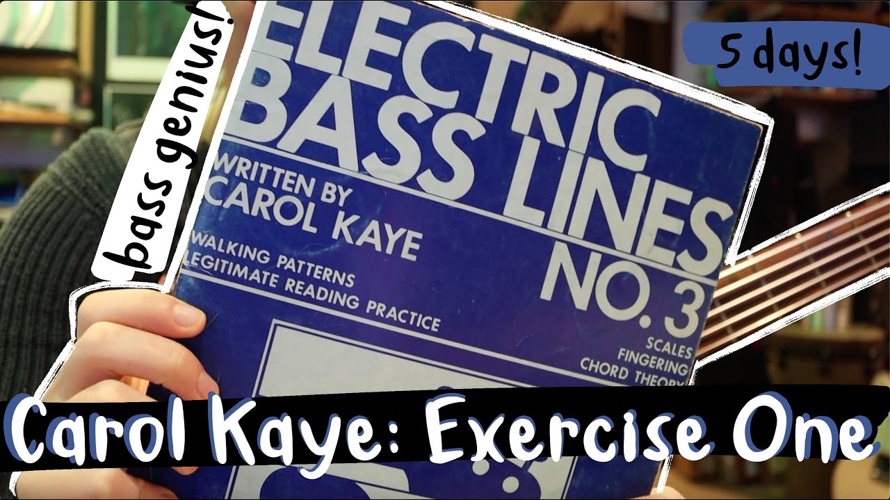 5 Days of Carol Kaye: Exercise 1