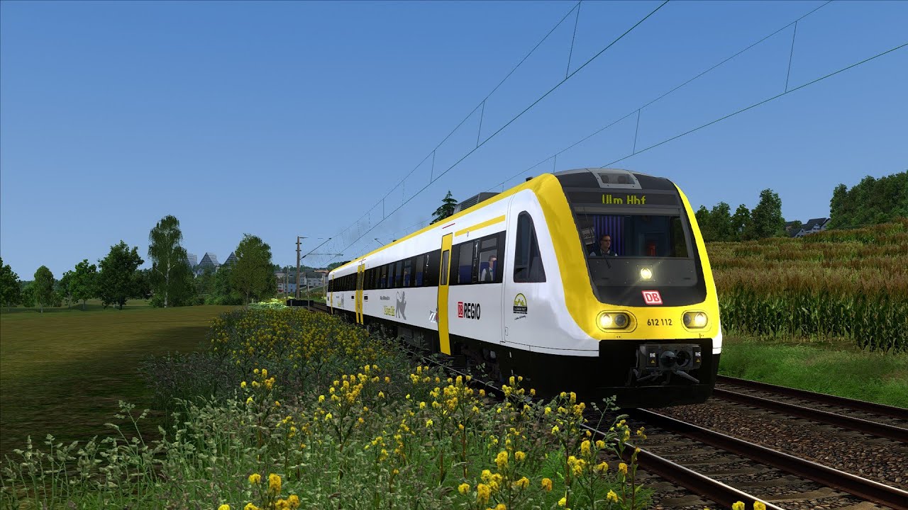 Train Simulator Folge 101 | RE 22313 nach Ulm | Mit dem 612 durch den Schwarzwald