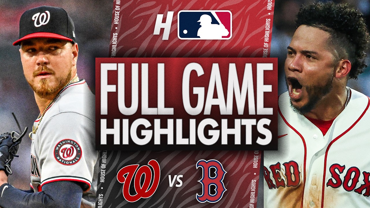 Washington Nationals против Boston Red Sox &mdash; ЛУЧШИЕ МОМЕНТЫ МАТЧА 🔥 30 июня 2026 г. Сезон MLB