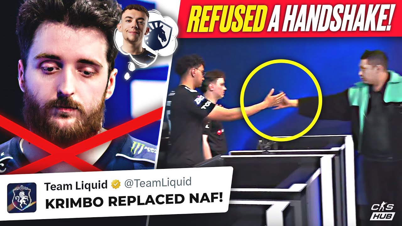 IS NAF LEAVING LIQUID? HANDSHAKE DRAMA AT BLAST! WHY DO FANS HATE DONK? CS NEWS @cs2newshub​