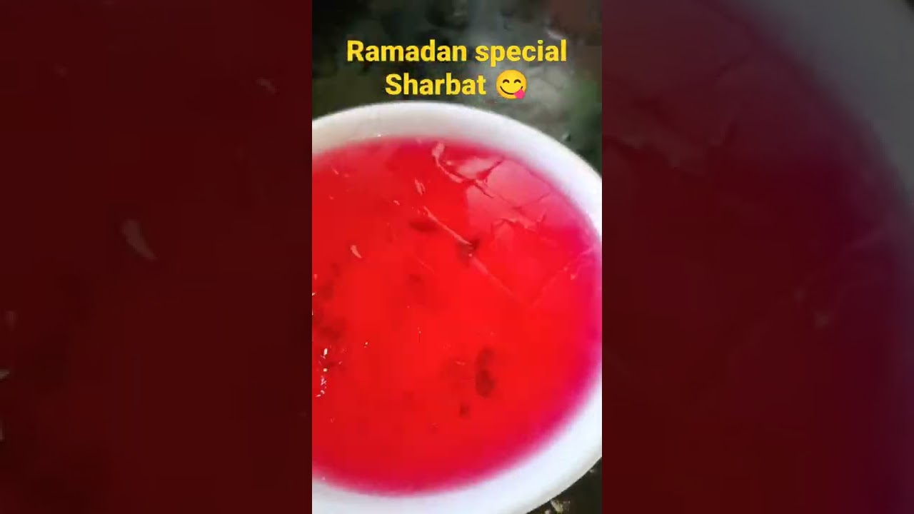 Ramadan Special Sharbat 