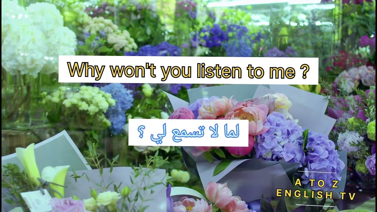 اتعلم كل يوم جملة انجليزي جديدة مع a to z English TV Day 19