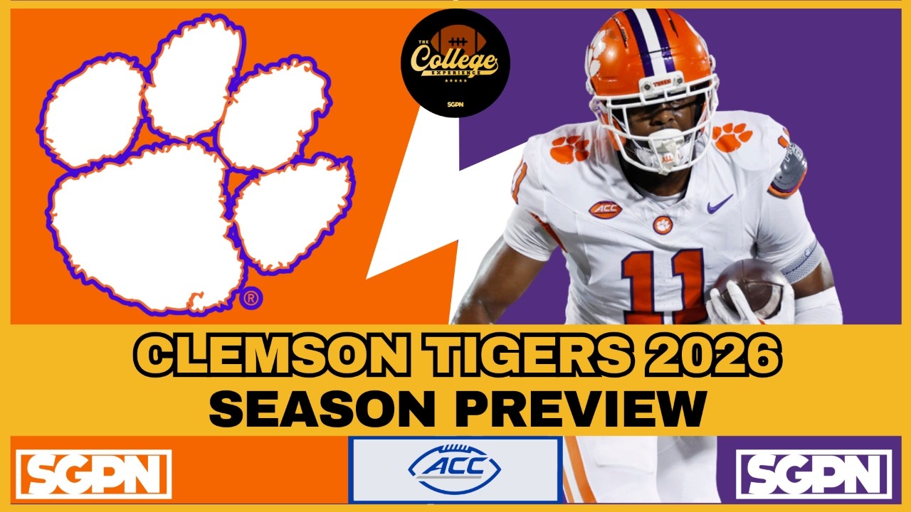 Clemson 2026 Season Preview | Win Total, ACC Odds & College Football Playoff Chances