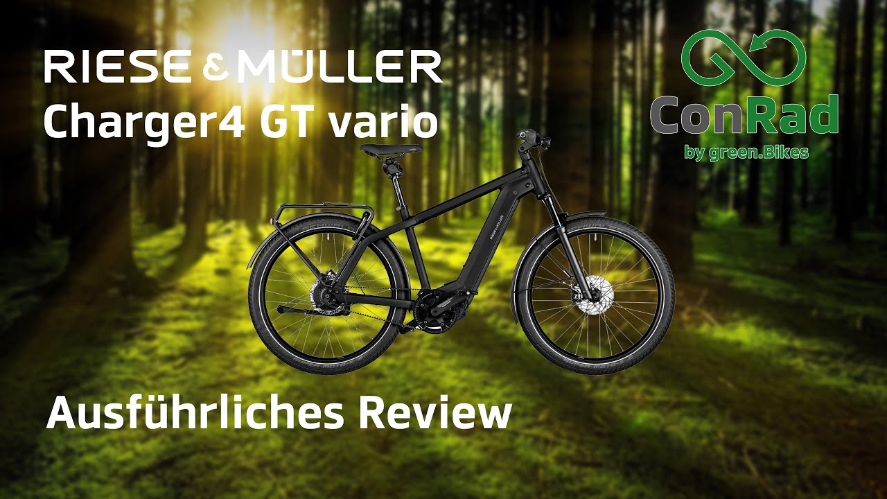 [E-Bikes 2022] Riese und Müller Charger 4 GT vario - ausführliches Review [ConRad]