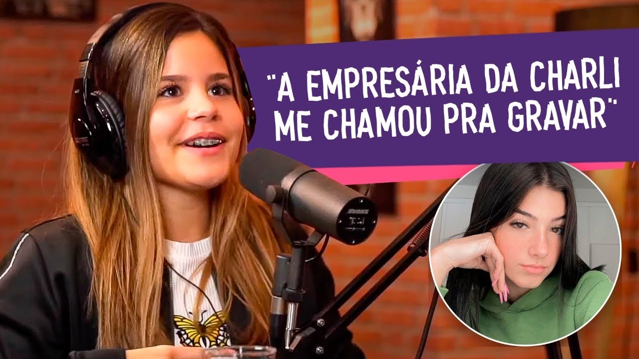 A AMIZADE DE LUARA E CHARLI D’AMELIO