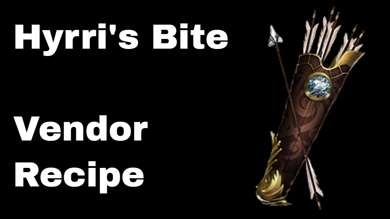 Hyrri's Bite Vendor Recipe