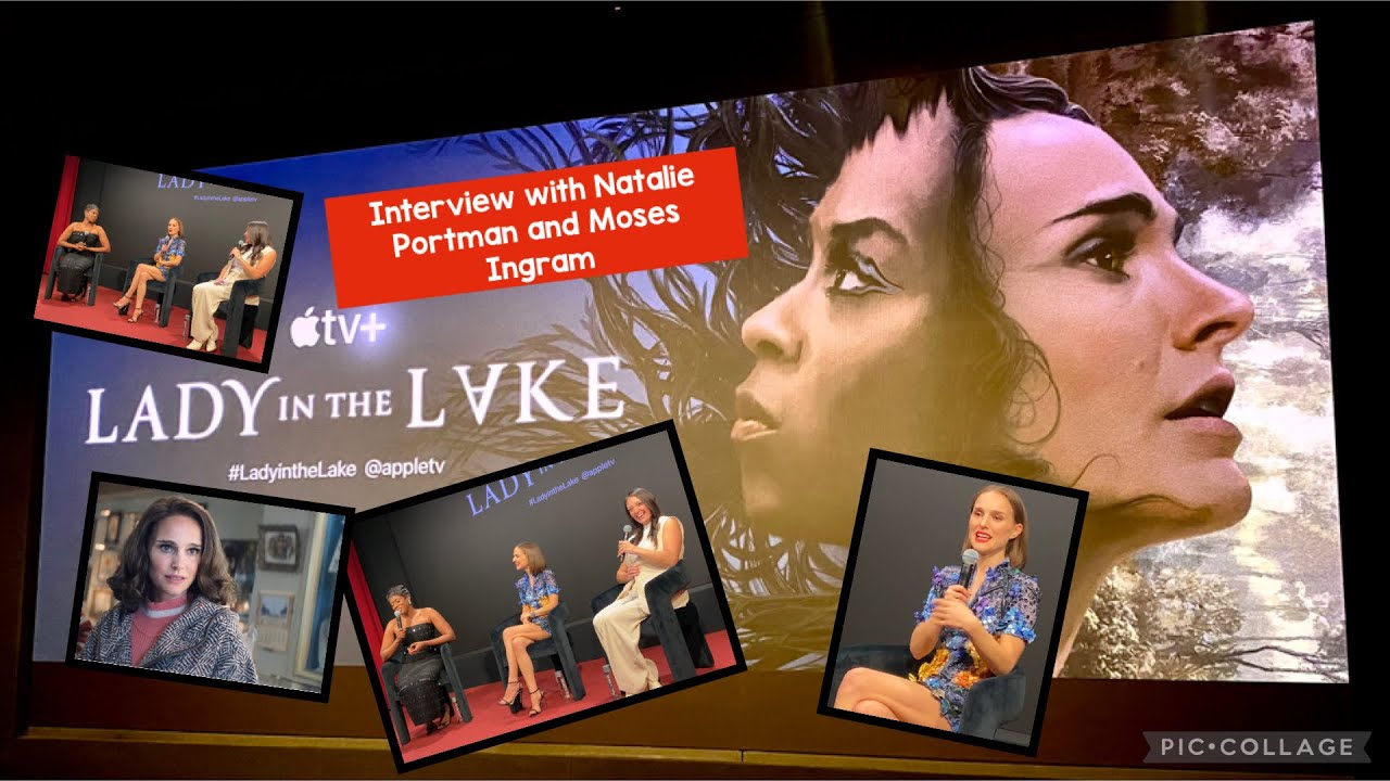 Интервью с Натали Портман и Мозесом Ингрэмом о фильме «Леди в озере» #natalieportman