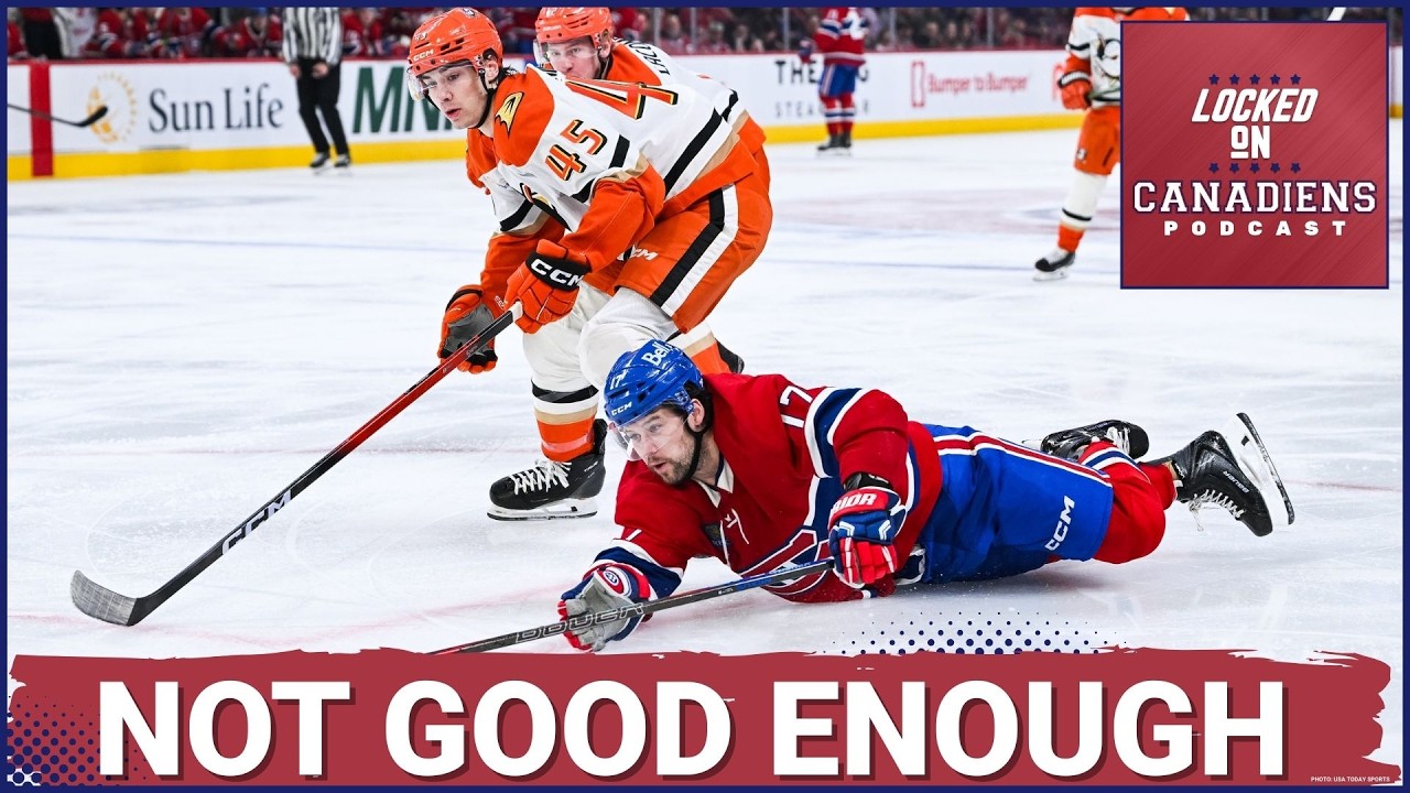 TROUBLING: Montreal Canadiens STRUGGLE Defensively, Macklin Celebrini and Leo Carlsson CAPITALIZE