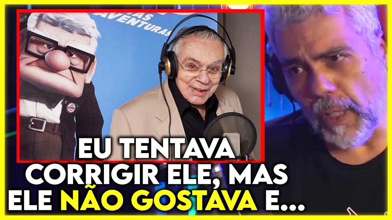 DUBLADOR CONTA HISTÓRIA EMOCIONANTE SOBRE CHICO ANYSIO (UP ALTAS AVENTURAS) | Cortes Podcast