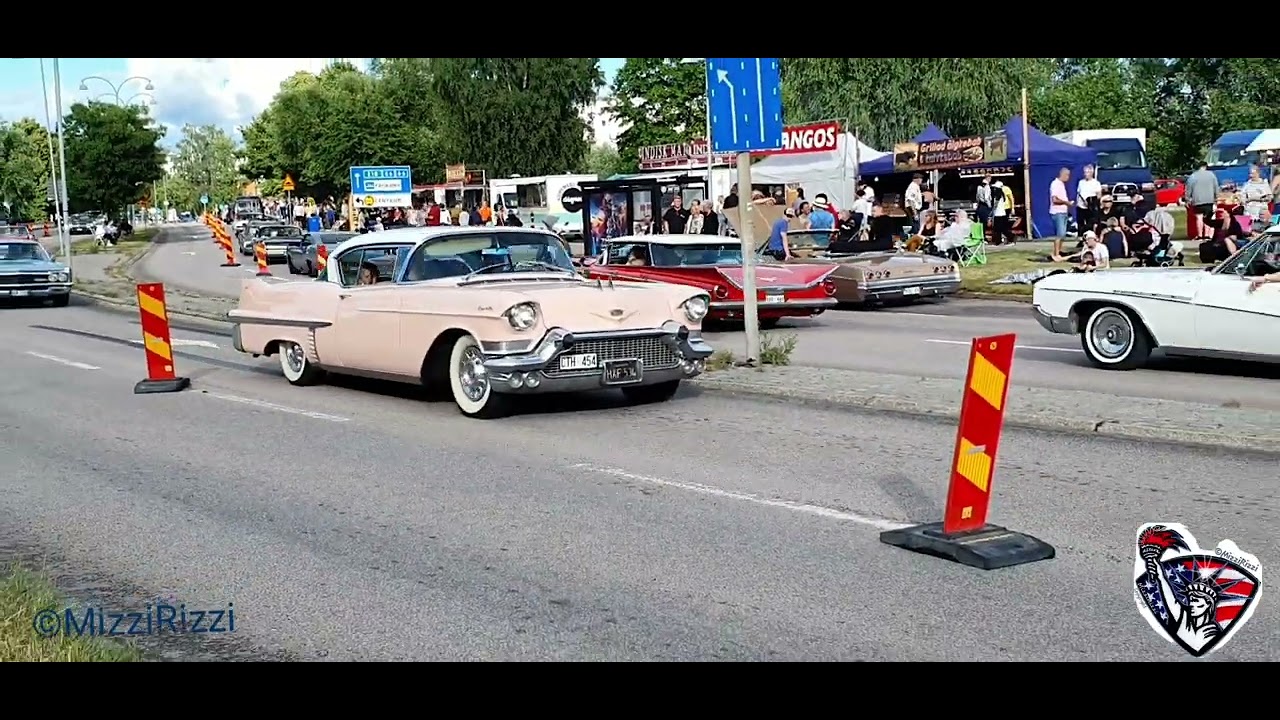 Cruising på Västerås Summer Meet 2022. Video1. #VSM2022