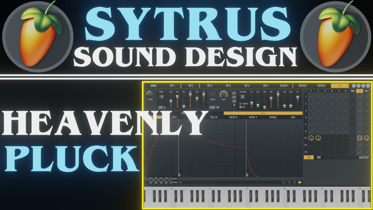Sytrus Heavenly Pluck Sound Design | FL Studio Tutorial