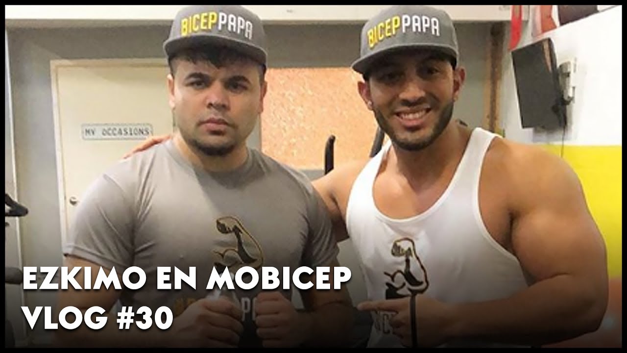 MOBICEP TRAINT EZKIMO VOOR HET GEVECHT MET JOEY BRAVO -#VLOG 30