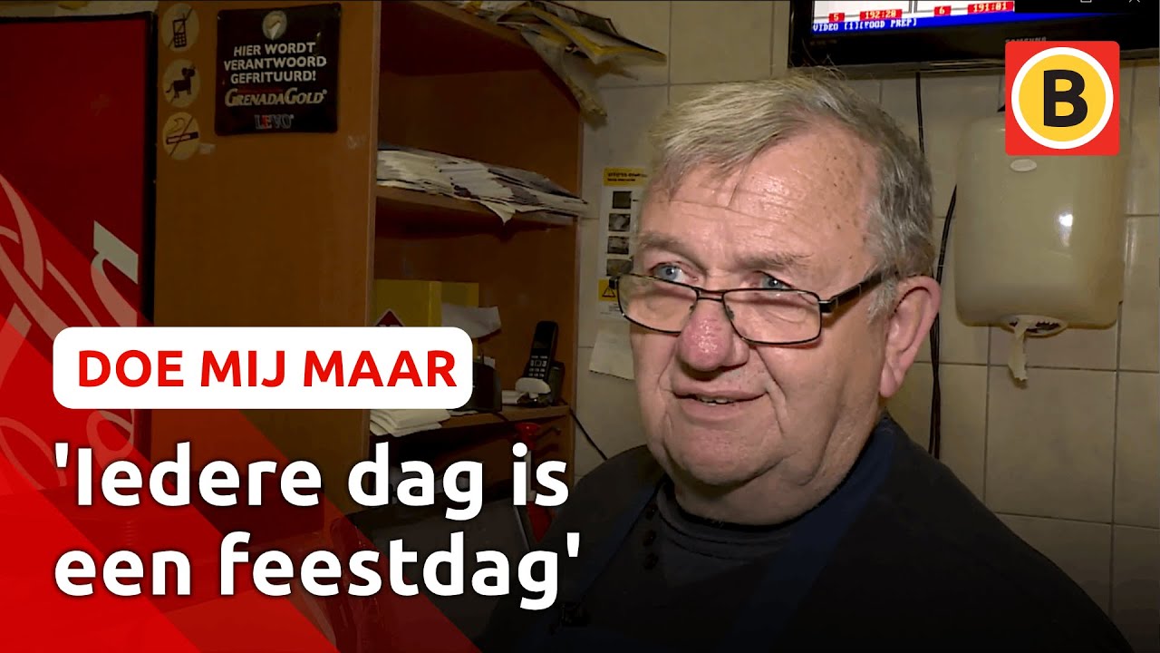 Kees werkte 13 uur per dag in zijn cafetaria | Doe Mij Maar