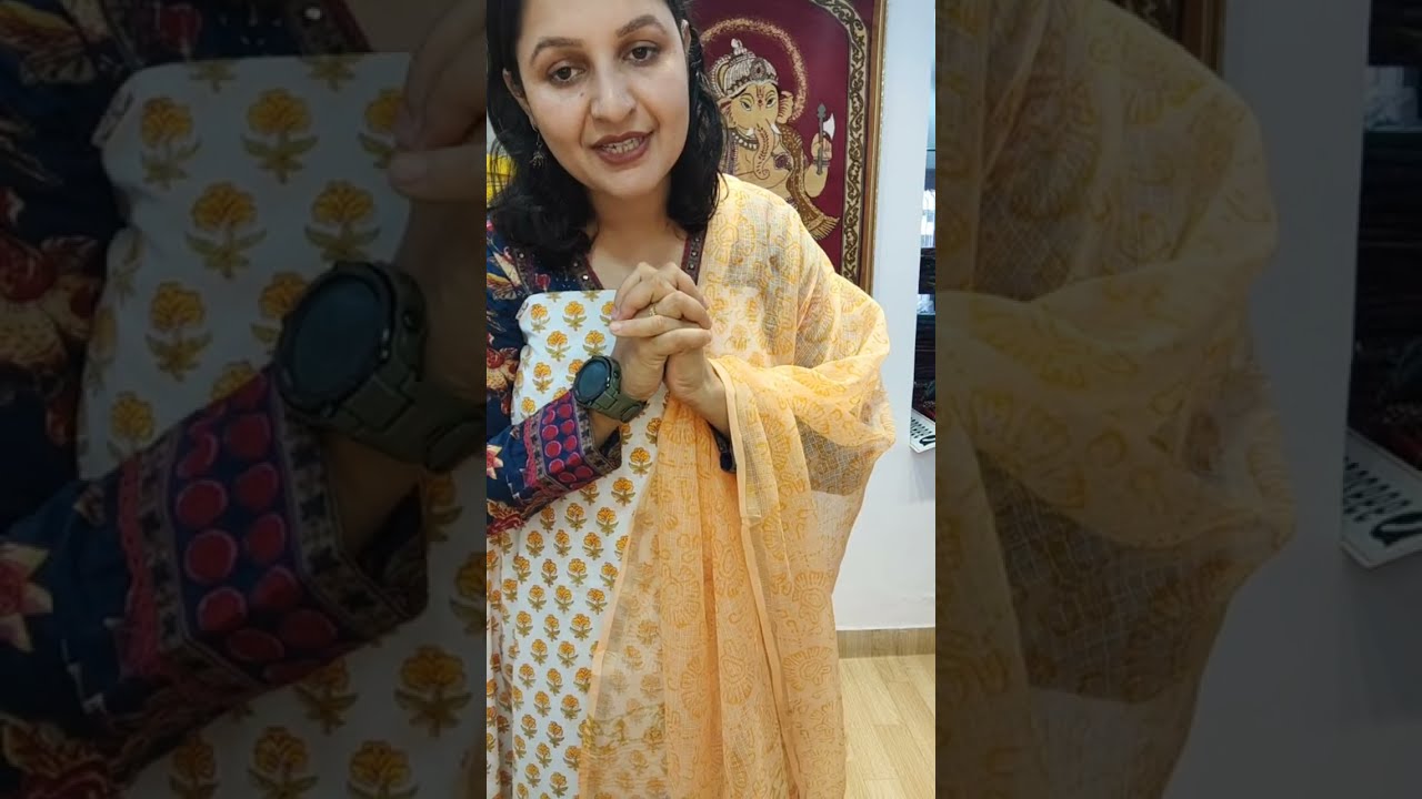 cotton suit with kotta doriya duppata @9992958156