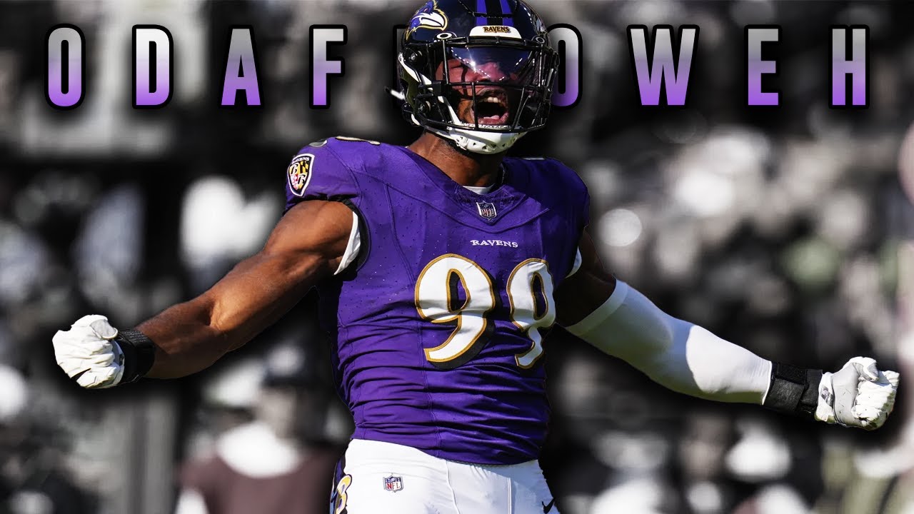 Odafe Oweh - 2024/25 Baltimore Ravens Highlights ᴴᴰ 🔥