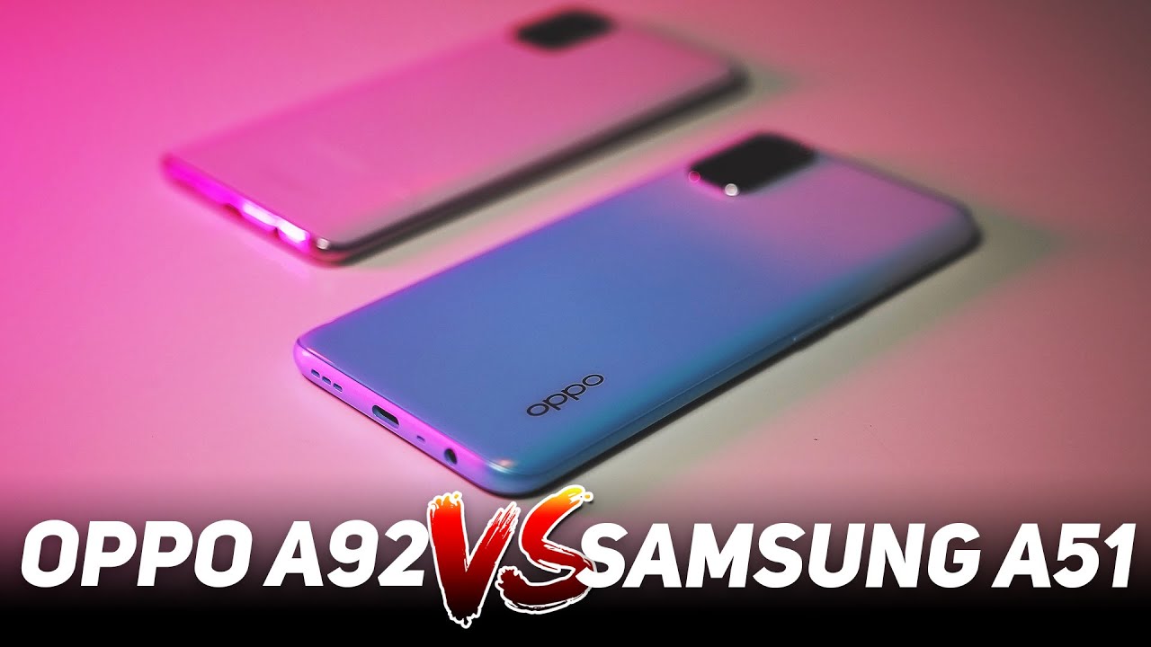 OPPO A92 VS Samsung Galaxy A51 : Pertarungan Sengit Untuk Kelas Pertengahan