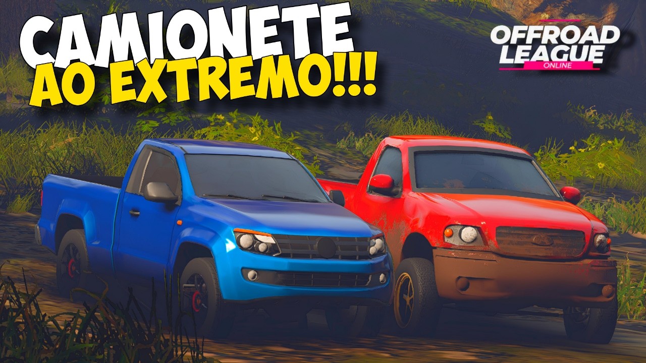 🤪 CAMIONETE AO EXTREMO - OFFROAD LEAGUE ONLINE #offroadleague #camionetes #camionetapickup #mobile