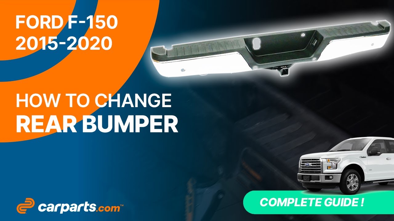 How to replace the Rear Bumper 2015 - 2020 Ford F-150 🚗
