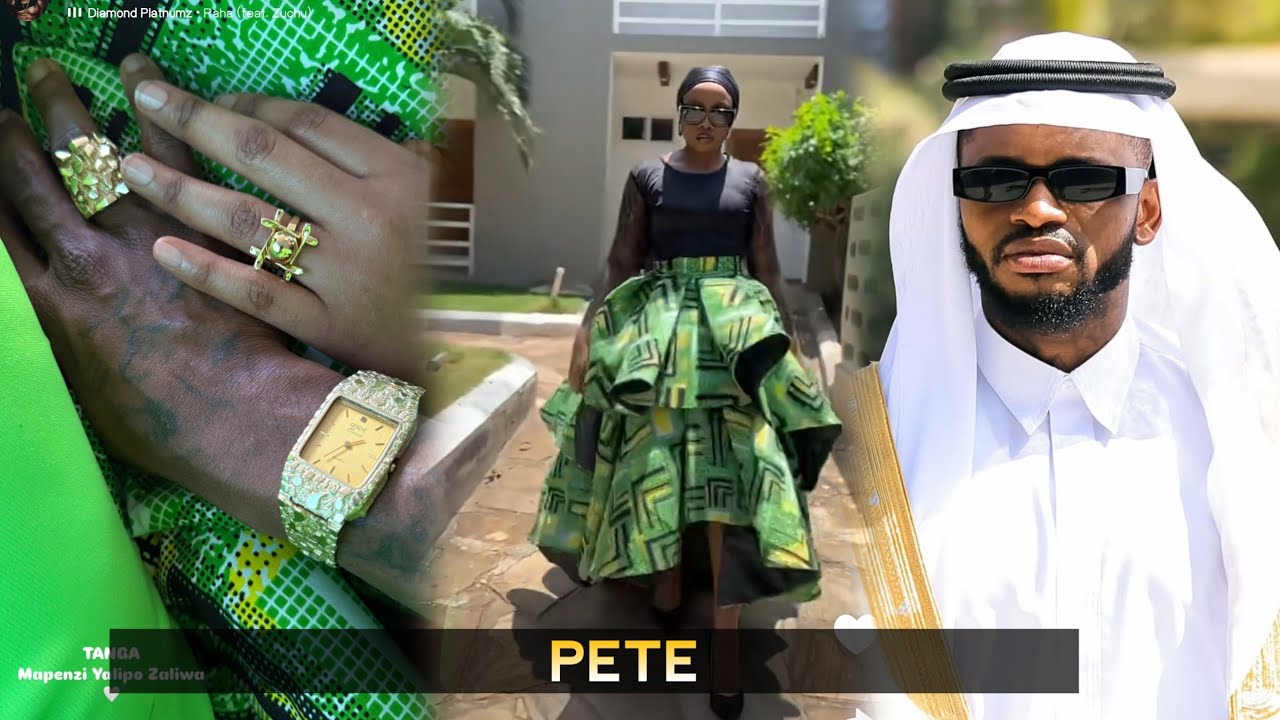 ZUCHU AVALISHWA PETE NA DIAMOND TAZAMA WANAVYO TAMBA NAKUPENDA SANA MAHABA MOTO WAKIWA TANGA