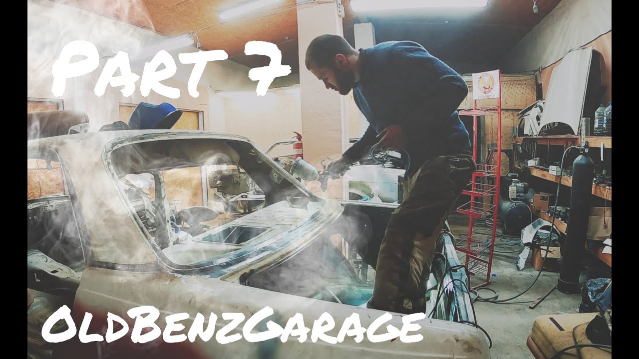 Реставрация Mercedes W123 часть 7.